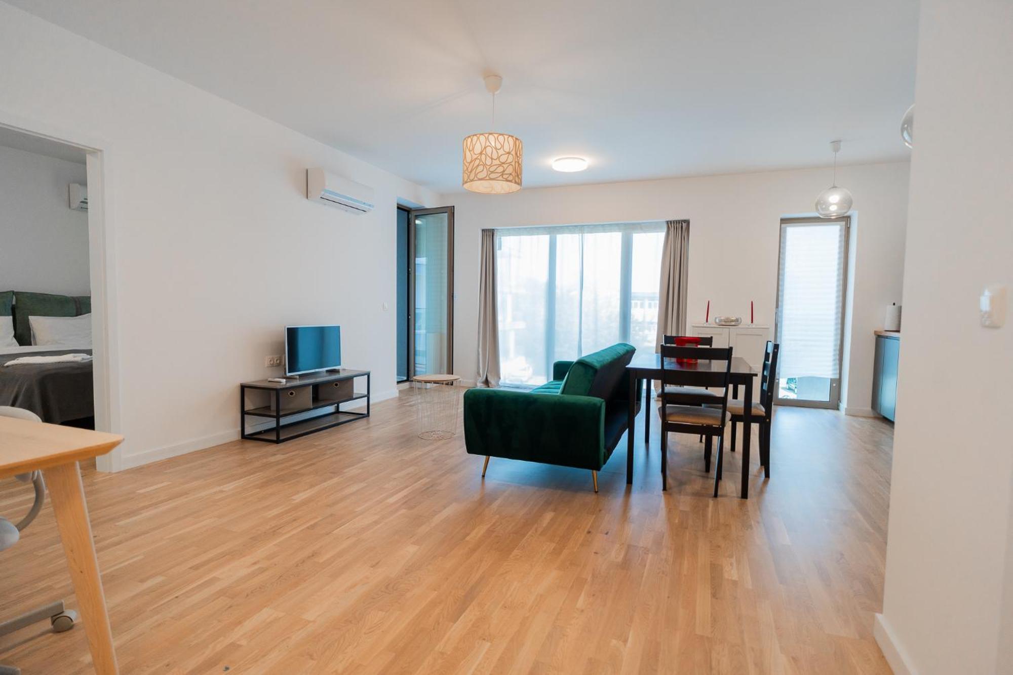 Lagoon Park Apartments With Beach View Bucareste Exterior foto